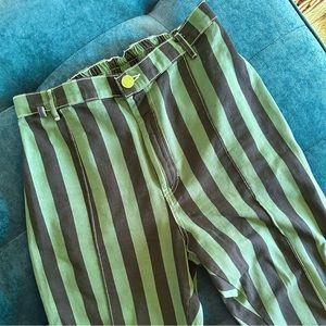 Big Bud Press Striped Work Pants—Between M and L!